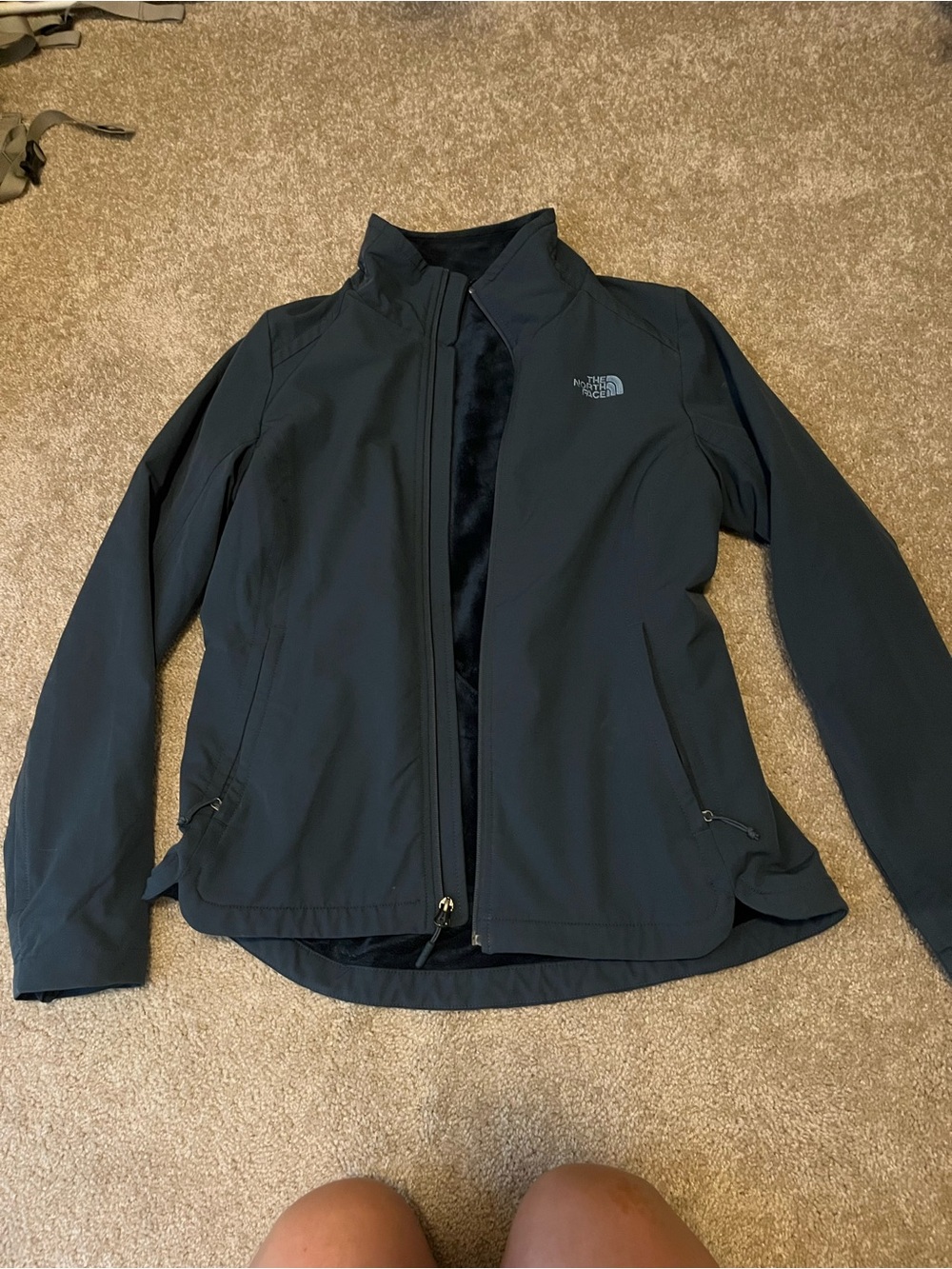The North Face Women's Dark Gray Softshell Utility Jacket